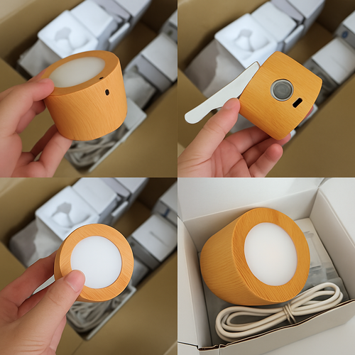 Applique murale LED rechargeable avec télécommande tactile - vue 7 sur 9