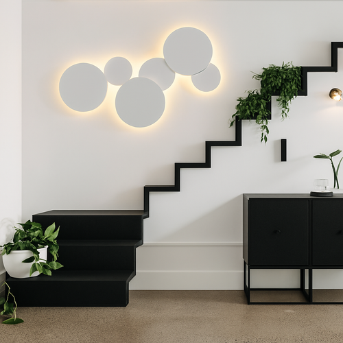 Applique murale LED ronde Eclipse (à l'unité) - vue 3 sur 10