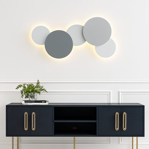 Applique murale LED ronde Eclipse (à l'unité) - vue 4 sur 10