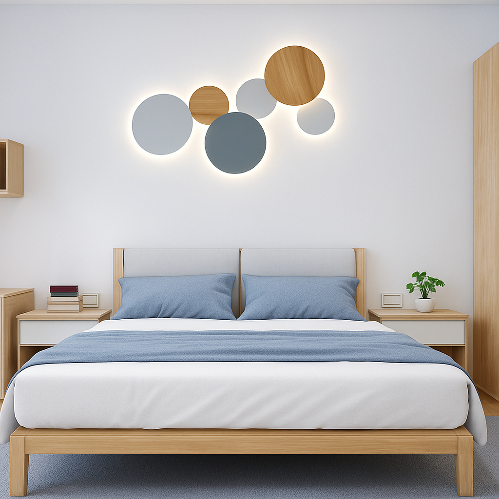 Applique murale LED ronde Eclipse (à l'unité) - vue 5 sur 10