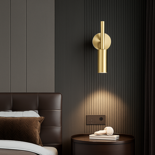 applique murale led rotative avec variateur de température - vue 2 sur 8
