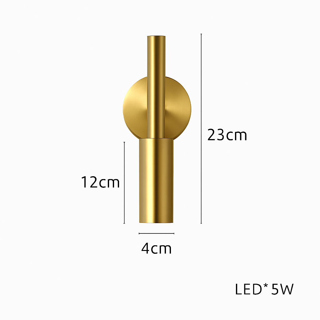 applique murale led rotative avec variateur de température pour lecture - vue 6 sur 8