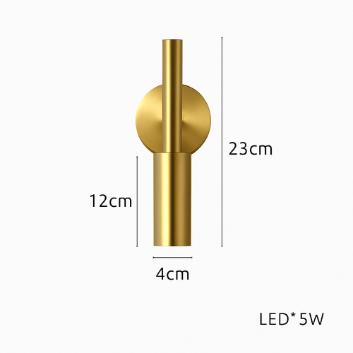 applique murale led rotative avec variateur de température pour lecture - vue 7 sur 8