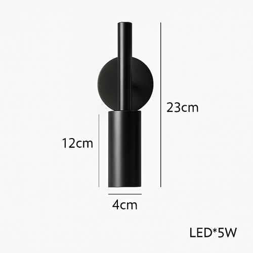 applique murale led rotative avec variateur de température pour lecture