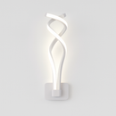 Applique murale LED spirale en aluminium Modern