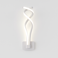 Applique murale LED spirale en aluminium Modern