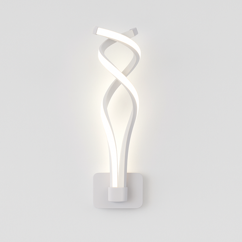 Applique murale LED spirale en aluminium Modern