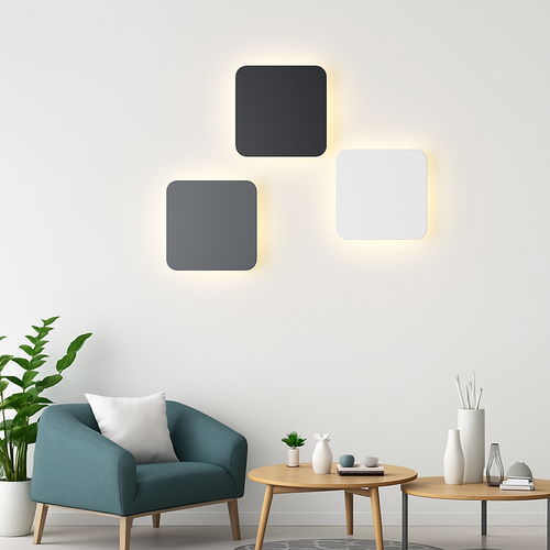 applique murale led tactile nordique simple loft décor - vue 2 sur 22