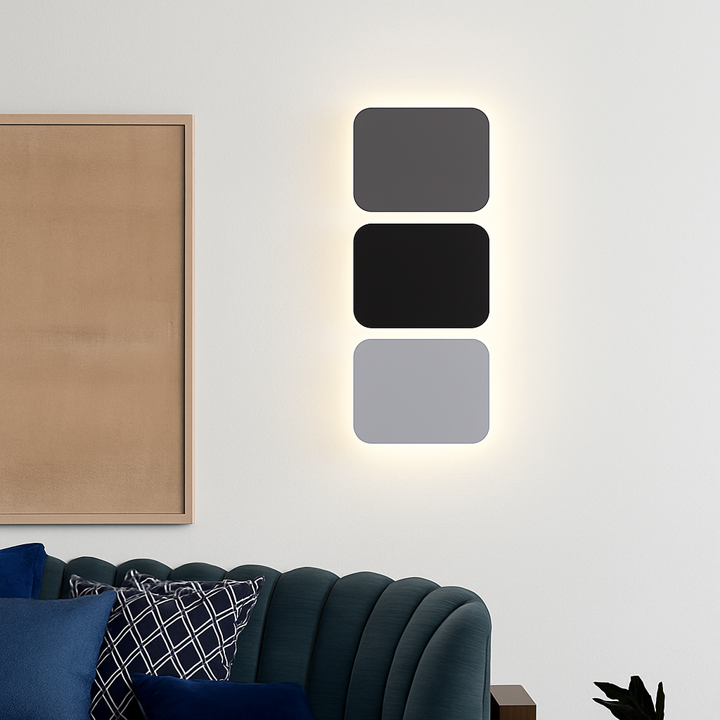 applique murale led tactile nordique simple loft décor - vue 4 sur 22