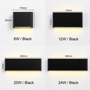 applique murale led étanche pour extérieur en aluminium