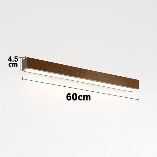 applique murale Longue bande LED en bois - vue 8 sur 10