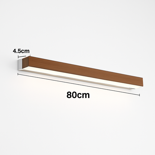 applique murale Longue bande LED en bois - vue 9 sur 10