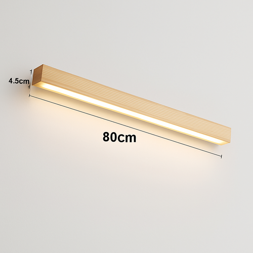 applique murale Longue bande LED en bois - vue 11 sur 10