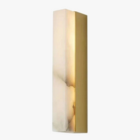 Applique murale longue en marbre de Style chinois