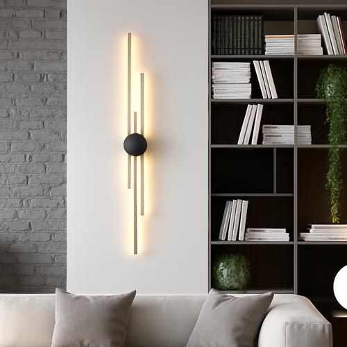 Applique murale longue LED moderne - vue 3 sur 8