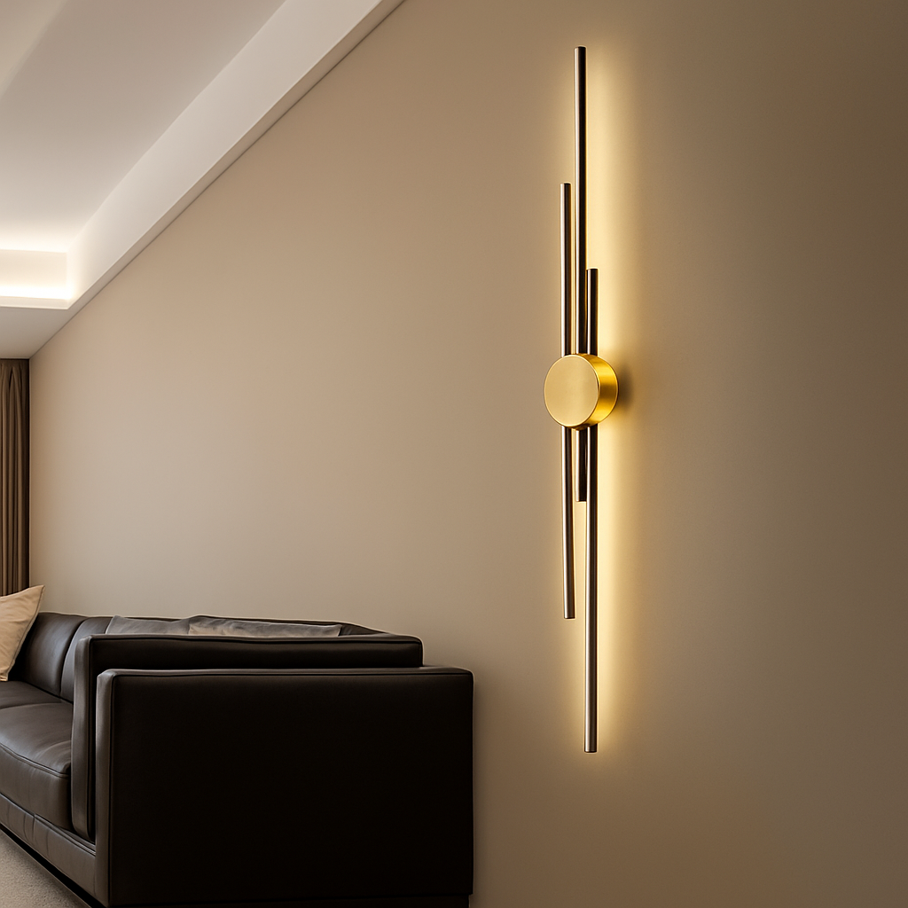 Applique murale longue LED moderne - vue 4 sur 8