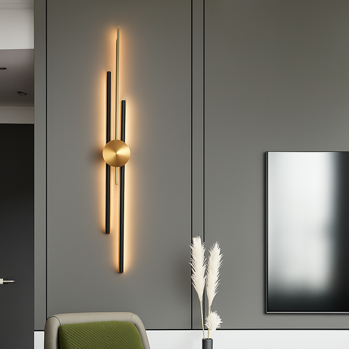 Applique murale longue LED moderne - vue 6 sur 8