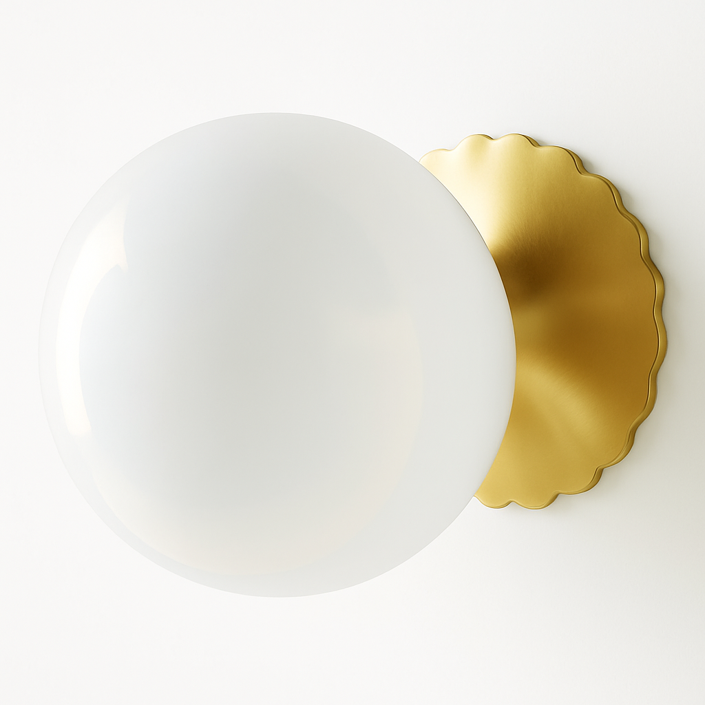 applique murale luxe design américain en verre moderne décoratif - vue 3 sur 9