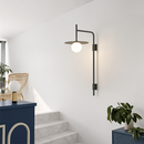 applique murale minimaliste à led style industriel rétro