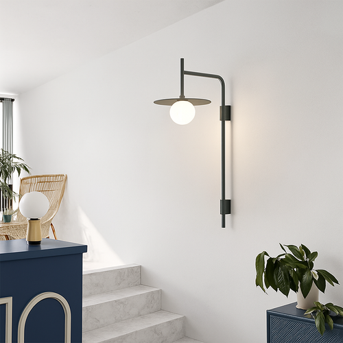 applique murale minimaliste à led style industriel rétro - vue 2 sur 12
