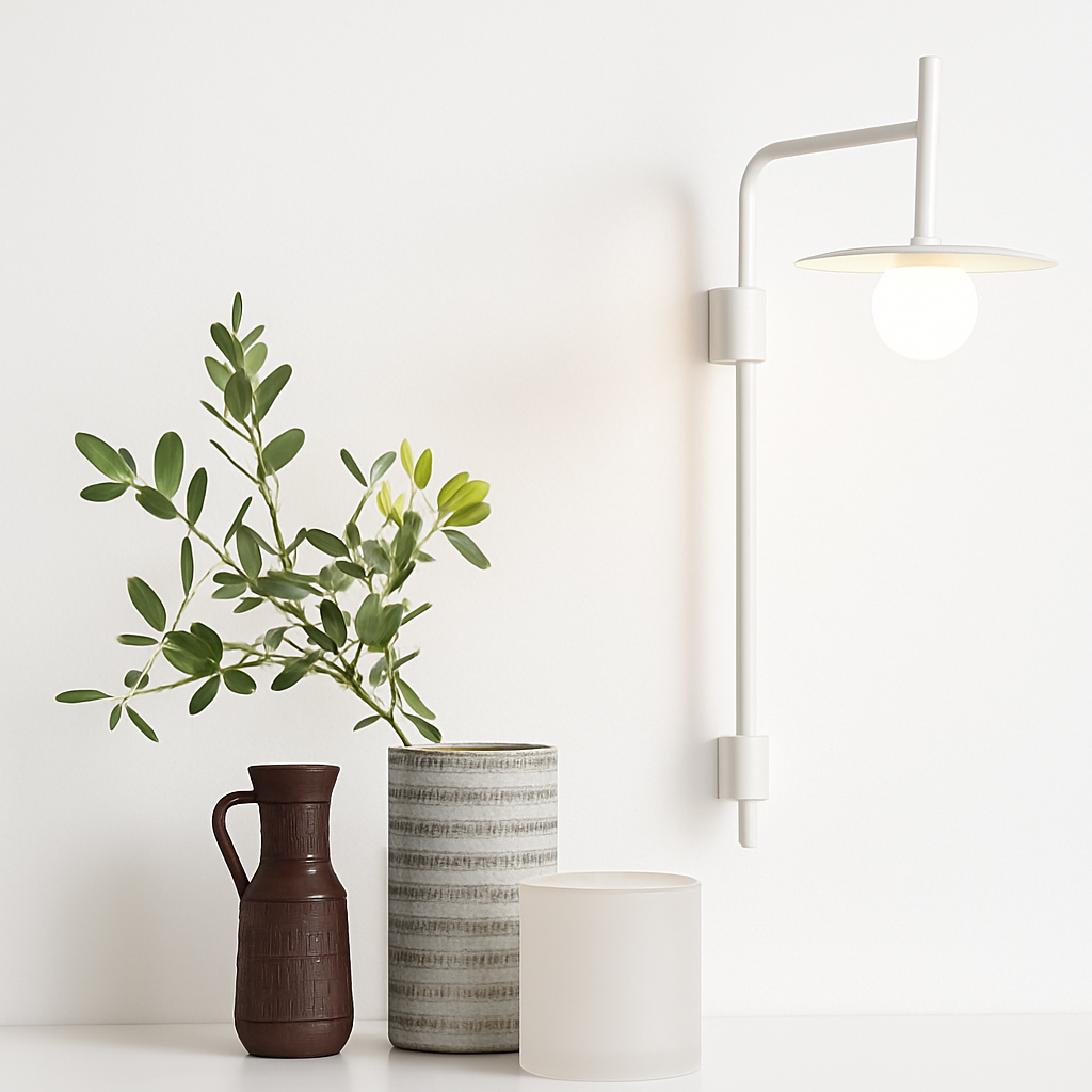 applique murale minimaliste à led style industriel rétro - vue 3 sur 12