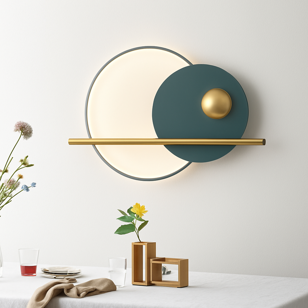 applique murale minimalistes nordiques de luxe créatives