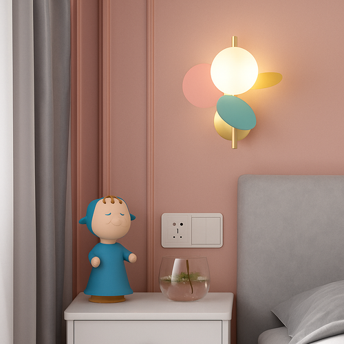 Applique murale moderne coloré pour enfant Clover - vue 5 sur 10