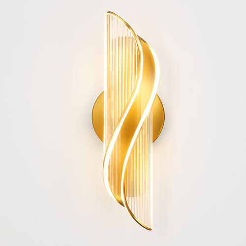 applique murale moderne en acrylique design nordique led décorative - vue 13 sur 21