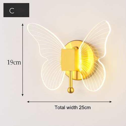 applique murale moderne en acrylique design nordique led décorative - vue 15 sur 21