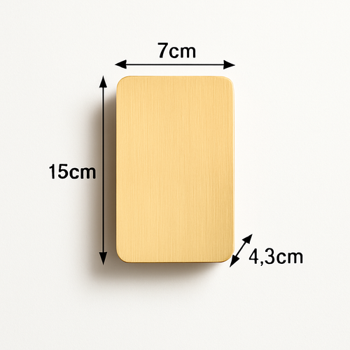 applique murale moderne en aluminium brossé pour éclairage intérieur - vue 6 sur 6