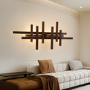 applique murale moderne en bois avec éclairage led décoratif