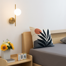 applique murale moderne en boule de verre design créatif et élégant