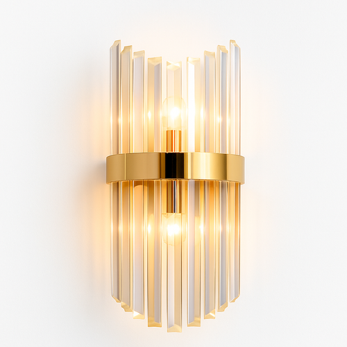 applique murale moderne en cristal de luxe led luminarias - vue 2 sur 7