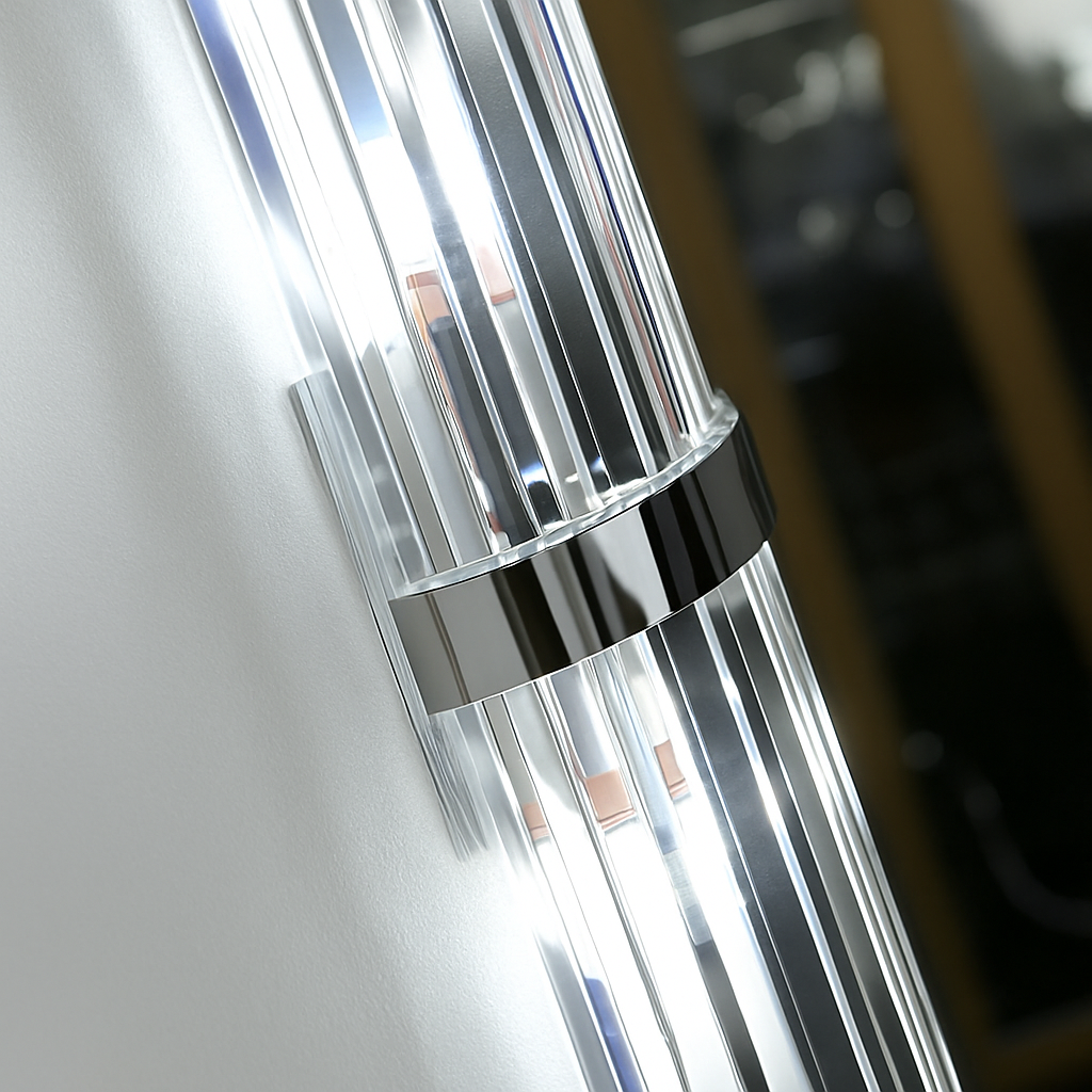 applique murale moderne en cristal de luxe led luminarias