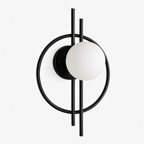 Applique murale moderne en métal rond Harlow