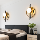 Applique murale moderne en métal rond Harlow