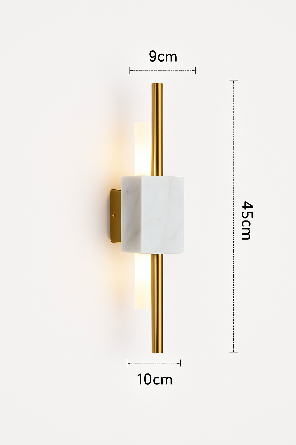 applique murale moderne en marbre pour décoration intérieure élégante - vue 12 sur 12