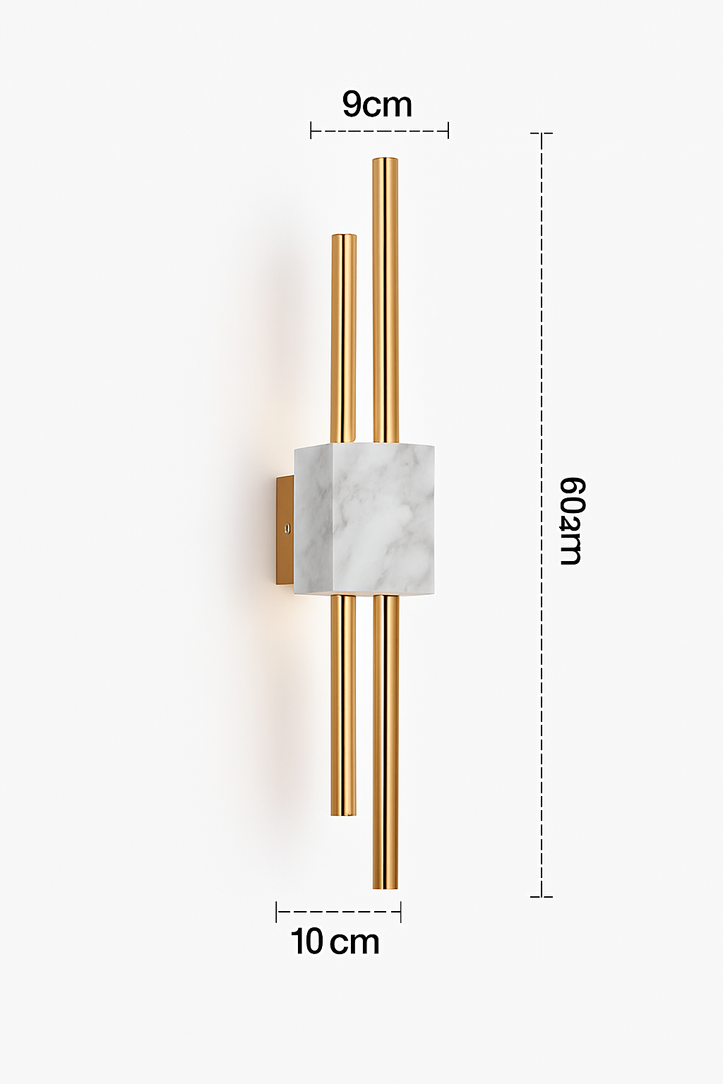 applique murale moderne en marbre pour décoration intérieure élégante