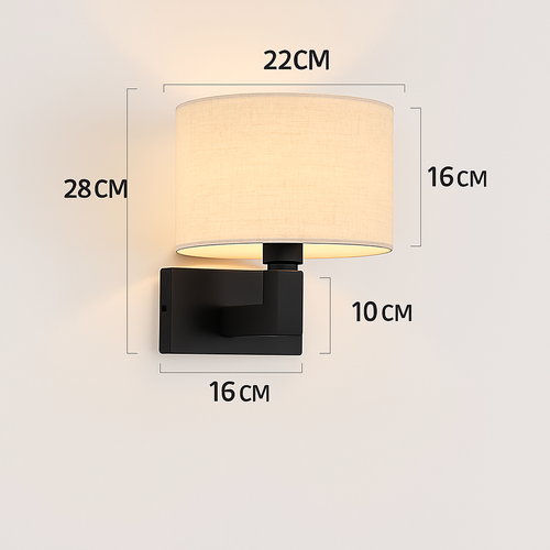 Applique murale moderne en tissu - vue 22 sur 21