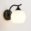 applique murale moderne en verre boule led décorative