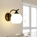applique murale moderne en verre boule led décorative