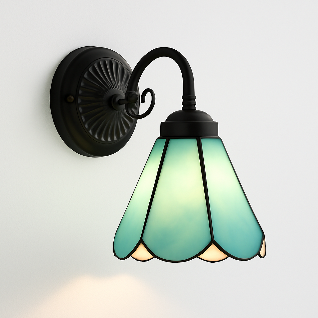 applique murale moderne en verre minimaliste avec éclairage LED - vue 11 sur 15
