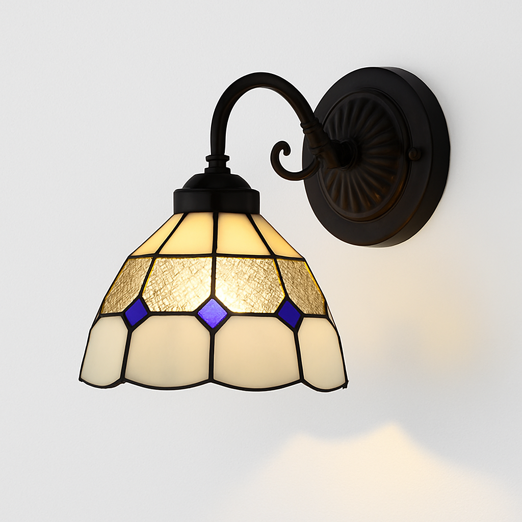 applique murale moderne en verre minimaliste avec éclairage LED - vue 12 sur 15