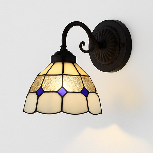applique murale moderne en verre minimaliste avec éclairage LED - vue 13 sur 15