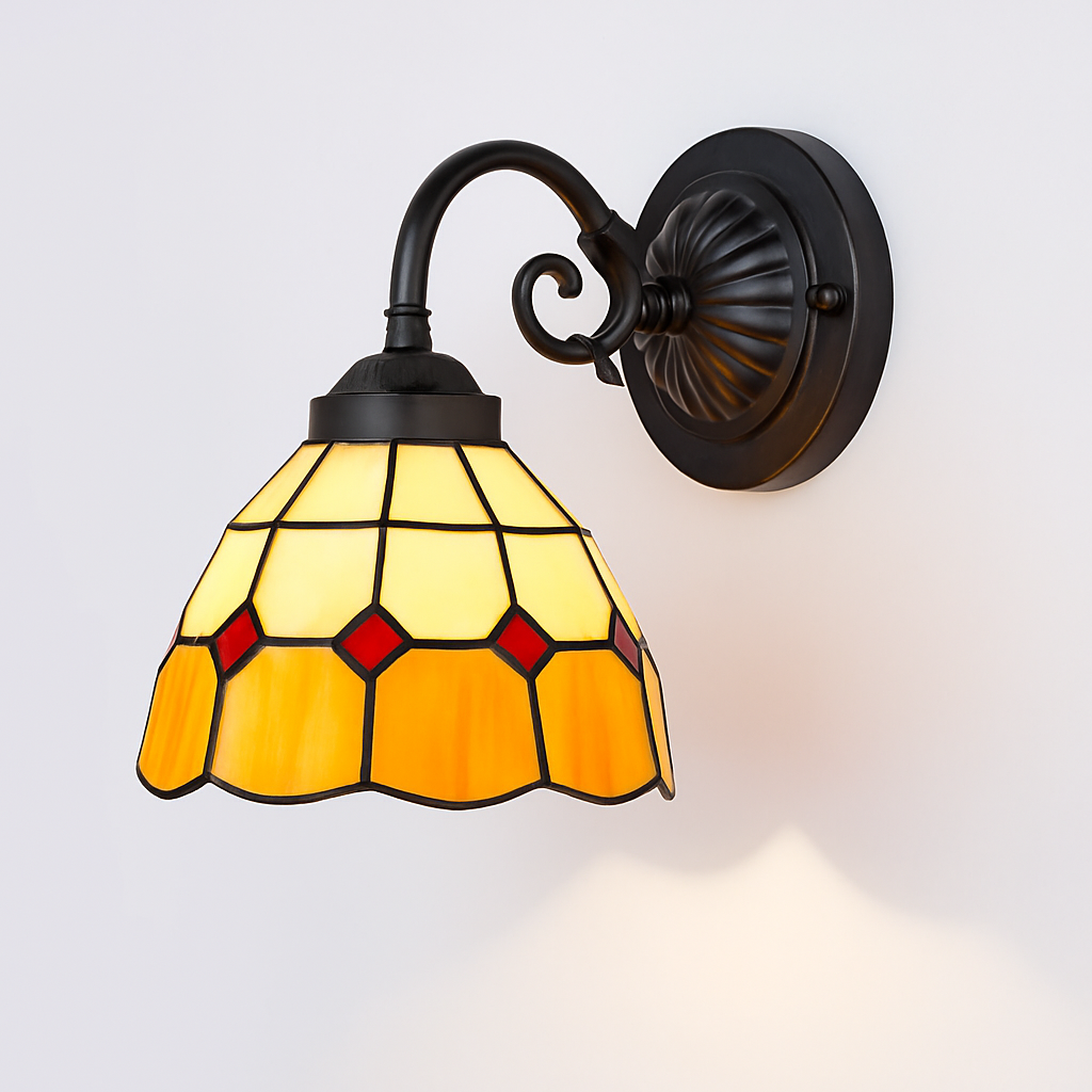 applique murale moderne en verre minimaliste avec éclairage LED - vue 4 sur 15