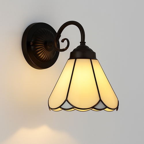 applique murale moderne en verre minimaliste avec éclairage LED - vue 7 sur 15