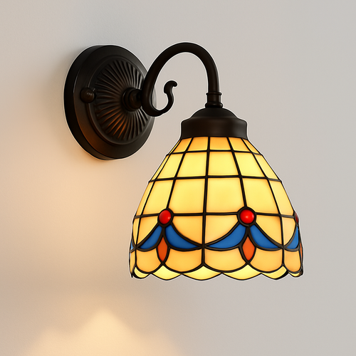 applique murale moderne en verre minimaliste avec éclairage LED - vue 10 sur 15