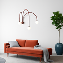 Applique murale moderne LED avec 3 arcs Solyne
