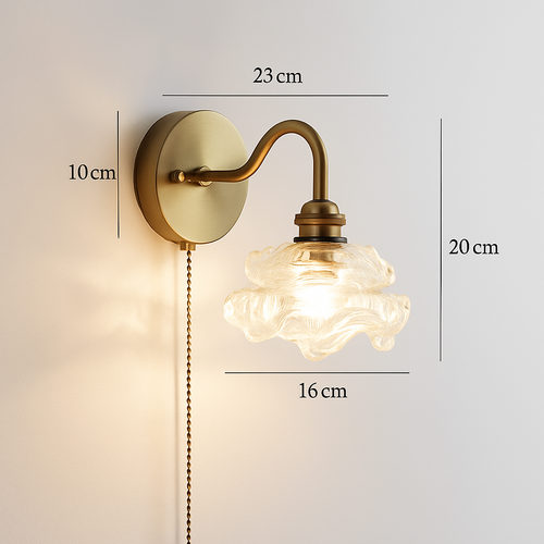Applique murale moderne LED avec chaîne et interrupteur - vue 23 sur 23