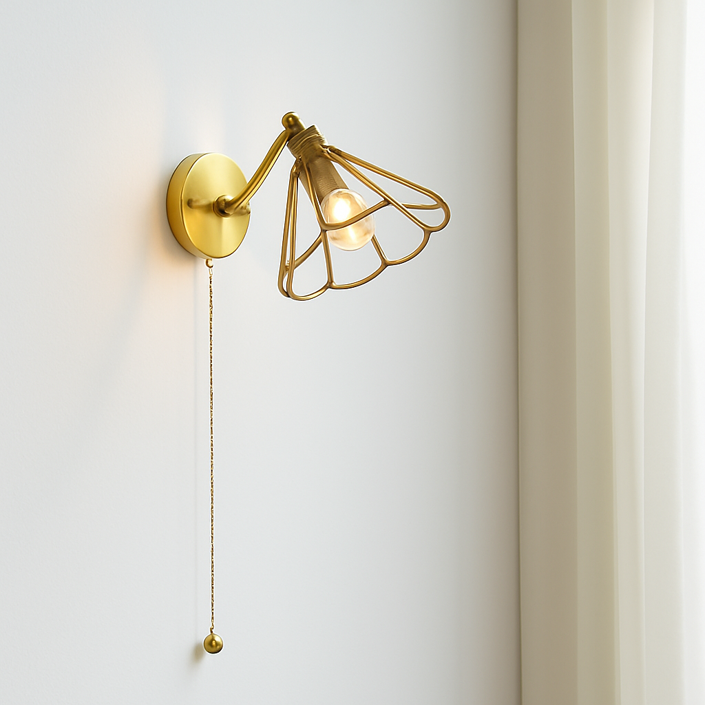 Applique murale moderne LED avec chaîne et interrupteur - vue 5 sur 23